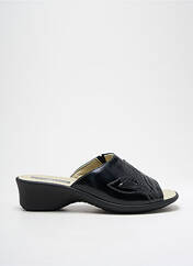 Chaussons/Pantoufles noir FARGEOT pour femme seconde vue