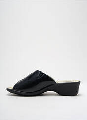 Chaussons/Pantoufles noir FARGEOT pour femme seconde vue