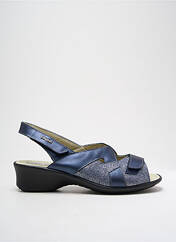 Sandales/Nu pieds bleu FARGEOT pour femme seconde vue