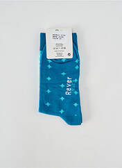 Chaussettes bleu REVER MILE pour homme seconde vue