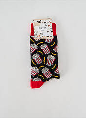 Chaussettes noir REVER MILE pour homme seconde vue