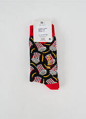 Chaussettes noir REVER MILE pour homme seconde vue