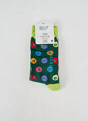 Chaussettes vert REVER MILE pour homme seconde vue