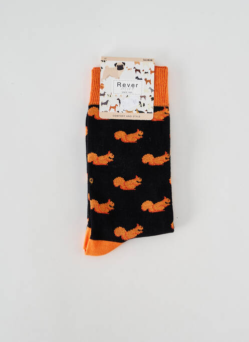 Chaussettes orange REVER MILE pour homme