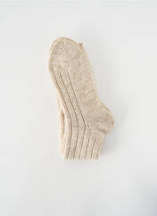 Chaussettes beige PERRIN pour homme seconde vue