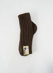 Chaussettes vert PERRIN pour homme seconde vue