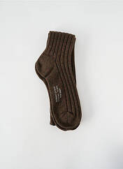 Chaussettes vert PERRIN pour homme seconde vue