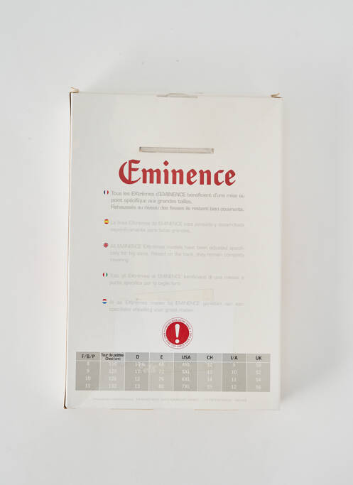 T-shirt blanc EMINENCE pour homme