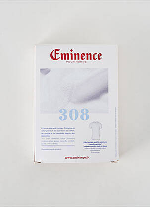 T-shirt coupe cintrée manches courtes gris EMINENCE homme