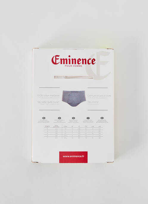 Slip rouge EMINENCE pour homme