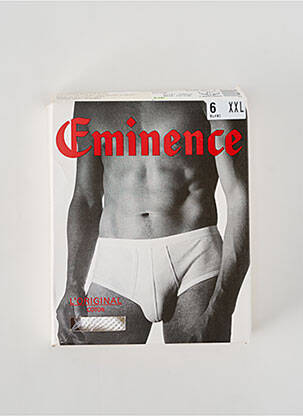 Slip légère et transparente blanc EMINENCE homme
