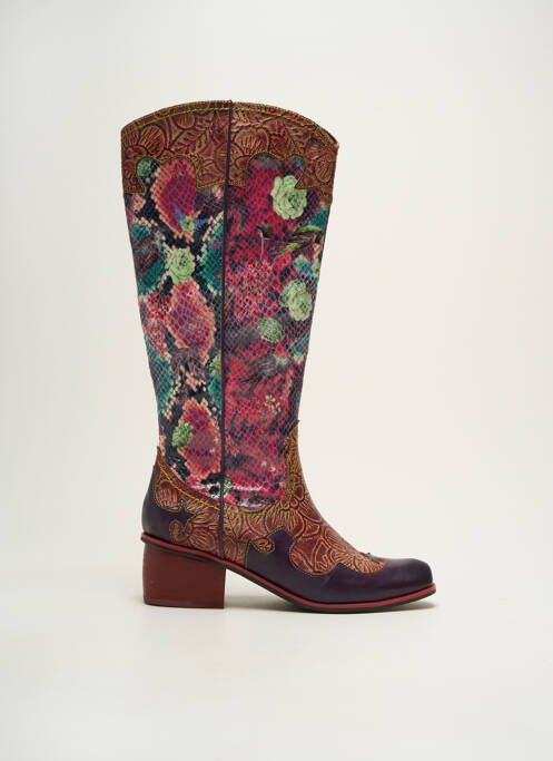 Bottes violet LAURA VITA pour femme