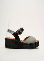 Sandales/Nu pieds noir HIRICA pour femme seconde vue