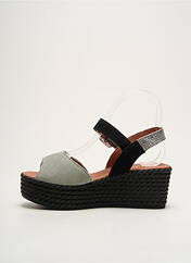 Sandales/Nu pieds noir HIRICA pour femme seconde vue