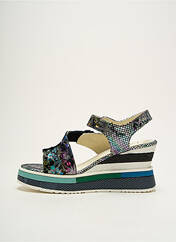 Sandales/Nu pieds noir LAURA VITA pour femme seconde vue