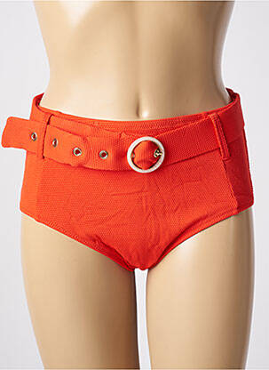 Bas de maillot de bain shorty shorty orange AUBADE femme