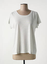 T-shirt stretch manches courtes argent EPINE & NOISETTE femme