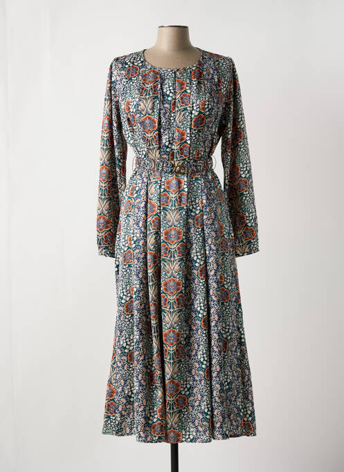 Robe longue vert SUNCOO pour femme