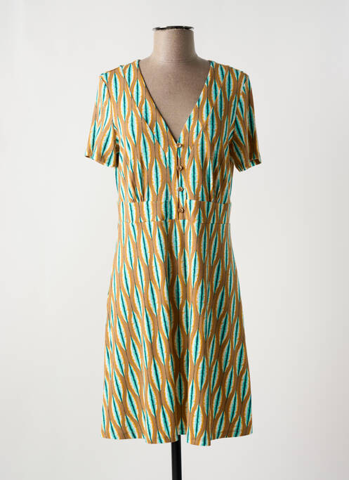 Robe mi-longue marron SURKANA pour femme