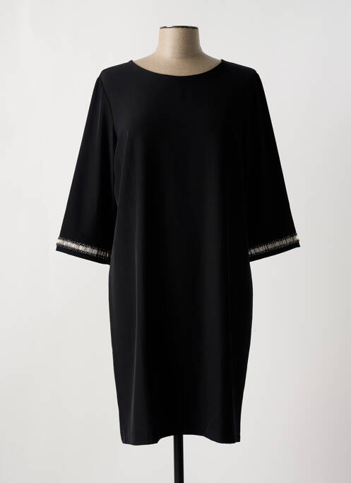 Robe mi-longue noir LA FEE MARABOUTEE pour femme