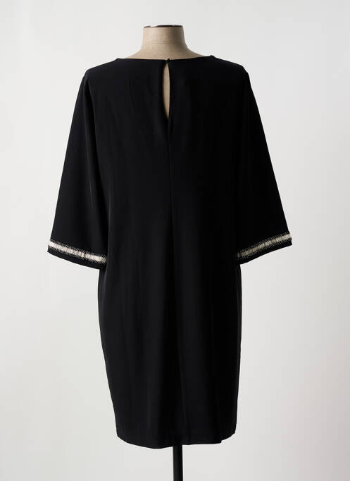 Robe mi-longue noir LA FEE MARABOUTEE pour femme