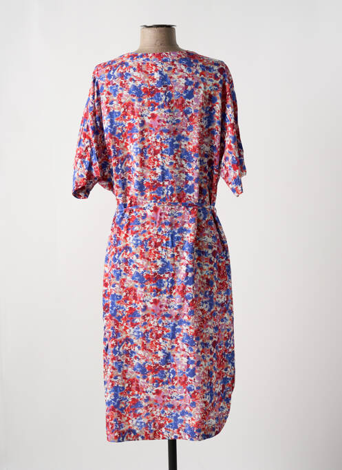 Robe mi-longue rouge SANDWICH pour femme