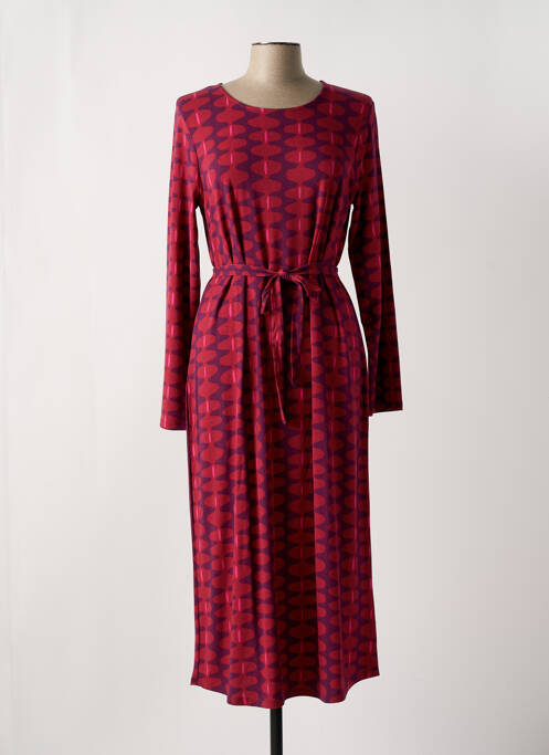 Robe mi-longue rouge SURKANA pour femme