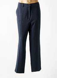 Pantalon droit stretch taille normale bleu LCDN femme