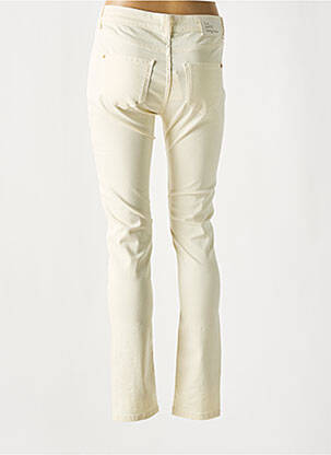 Pantalon slim tissage popeline taille normale beige LE PETIT BAIGNEUR femme