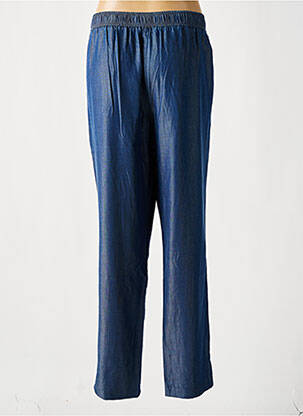Pantalon droit taille haute taille haute bleu LCDN femme