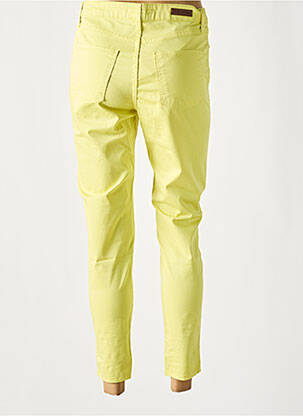 Pantalon 7/8 stretch taille normale vert LCDN femme