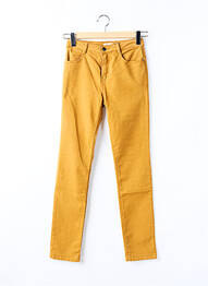 Pantalon slim stretch taille normale jaune LE PETIT BAIGNEUR femme
