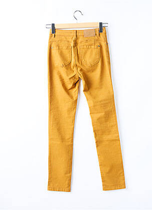 Pantalon slim stretch taille normale jaune LE PETIT BAIGNEUR femme