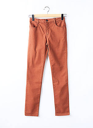 Pantalon slim stretch taille normale marron LE PETIT BAIGNEUR femme