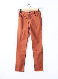Pantalon slim stretch taille normale marron LE PETIT BAIGNEUR femme