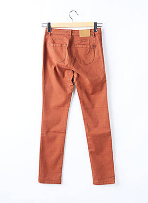 Pantalon slim stretch taille normale marron LE PETIT BAIGNEUR femme