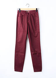 Pantalon slim stretch taille normale rouge LCDN femme