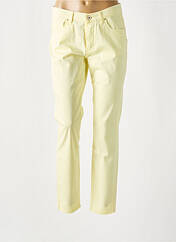 Pantalon slim jaune LCDN pour femme seconde vue