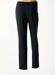 Pantalon slim noir LA FÉE ATELIER BY LA FÉE MARABOUTÉE pour femme seconde vue