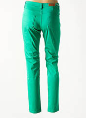 Pantalon slim vert LCDN pour femme seconde vue