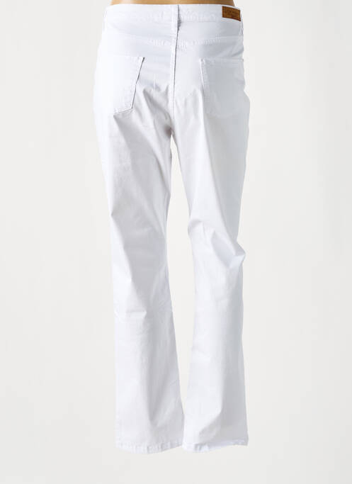 Pantalon droit blanc LCDN pour femme