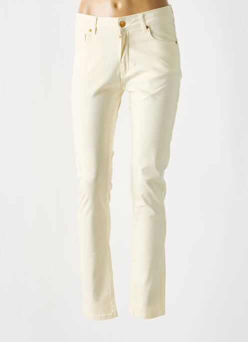 Pantalon slim beige LE PETIT BAIGNEUR pour femme