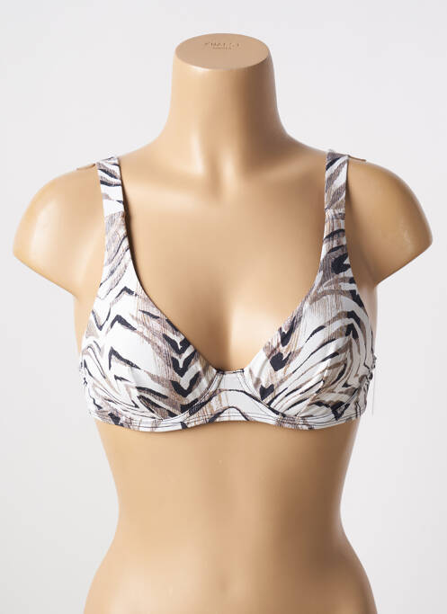 Haut de maillot de bain beige AUBADE pour femme