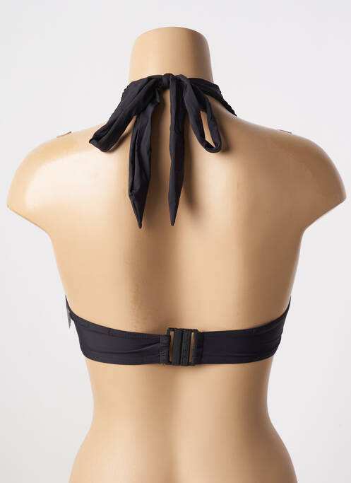 Haut de maillot de bain stretch haut soutien-gorge push-up noir AUBADE femme