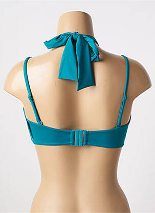 Haut de maillot de bain stretch haut soutien-gorge avec mousse de rembourrage amovible bleu AUBADE femme