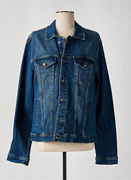Veste casual poches bleu SEA BARRIER femme