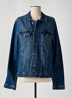 Veste casual poches bleu SEA BARRIER femme