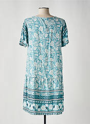 Robe courte vert NARA pour femme seconde vue