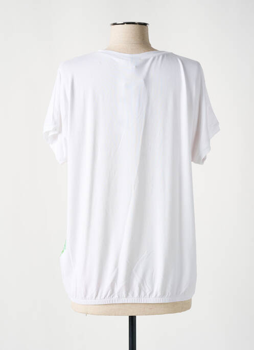 T-shirt stretch manches courtes blanc HAJO femme