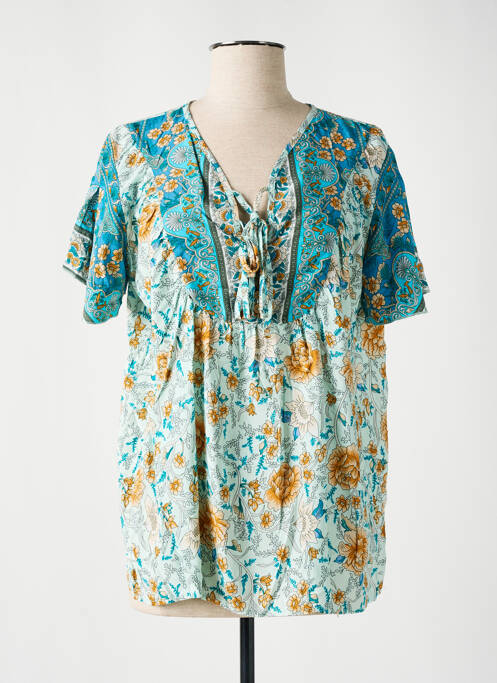 Blouse bleu NARA pour femme